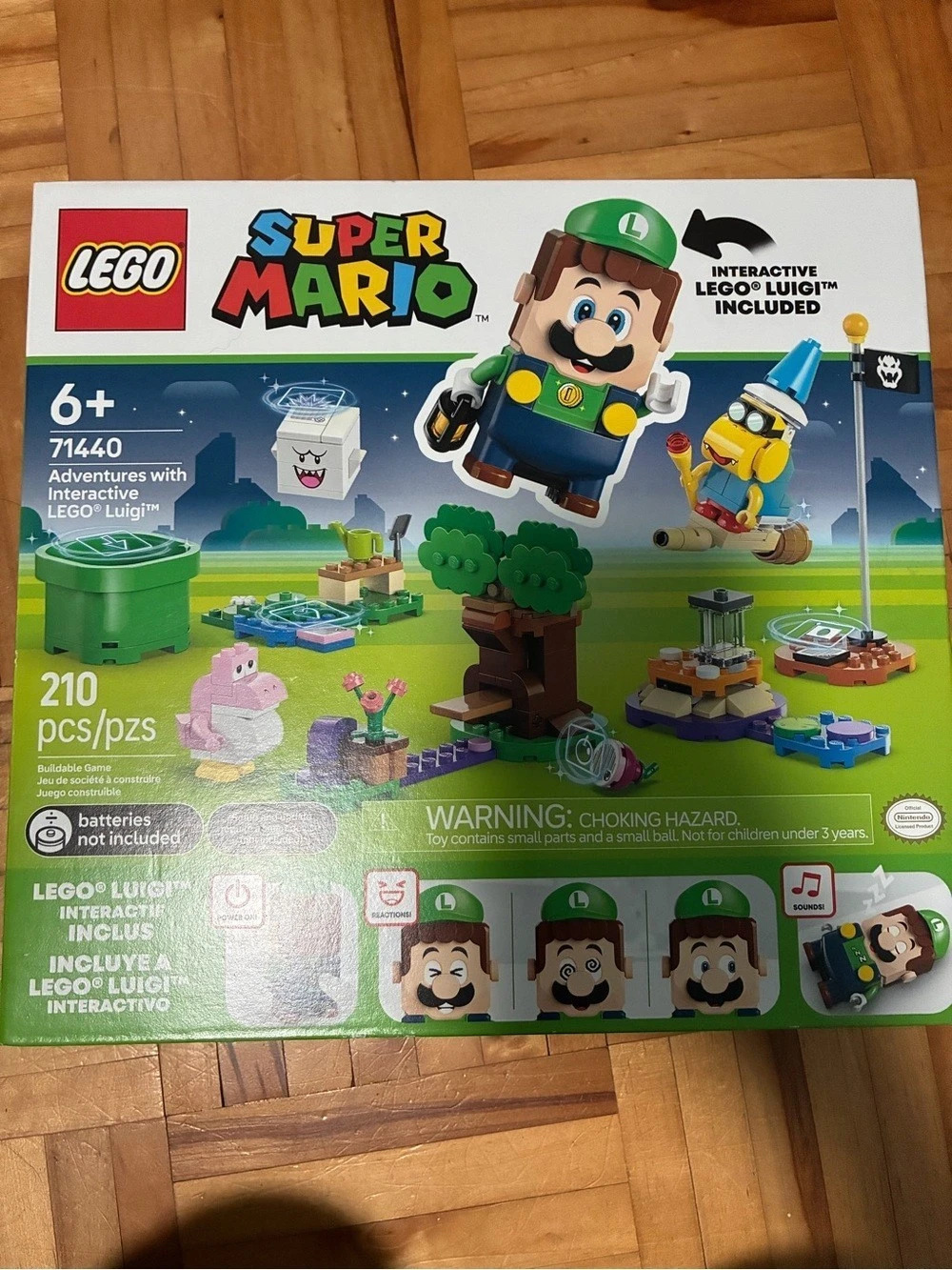 LEGO Adventures with Interactive LEGO Luigi Building Set